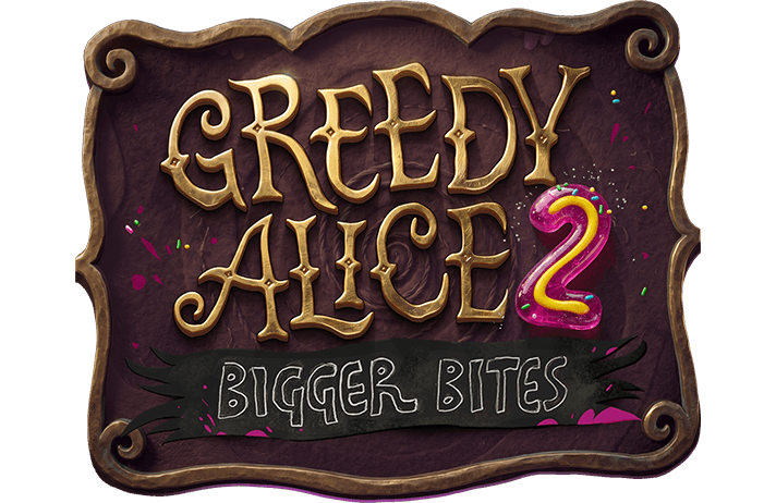 Greedy Alice 2: Bigger Bites Logo